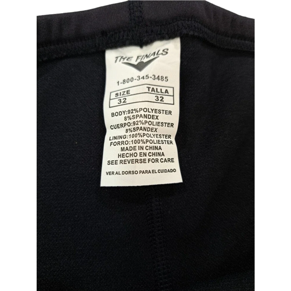 TYR The Finals Male Airwhales Blast Splice Jammer 1680A Purple Black Men Size 32